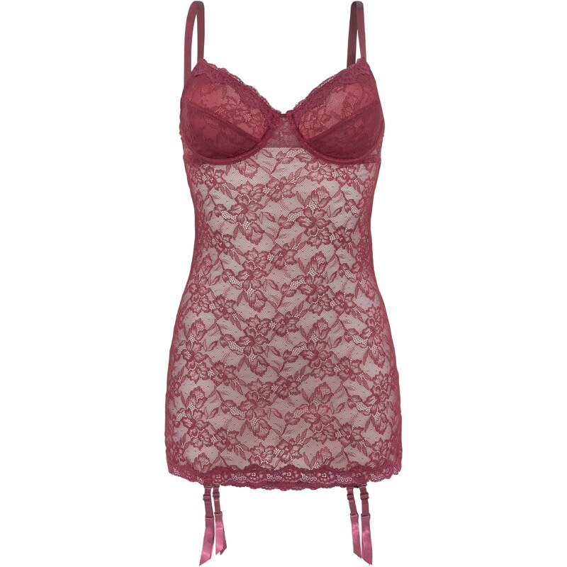 LASCANA Negližé burgundská 54248060