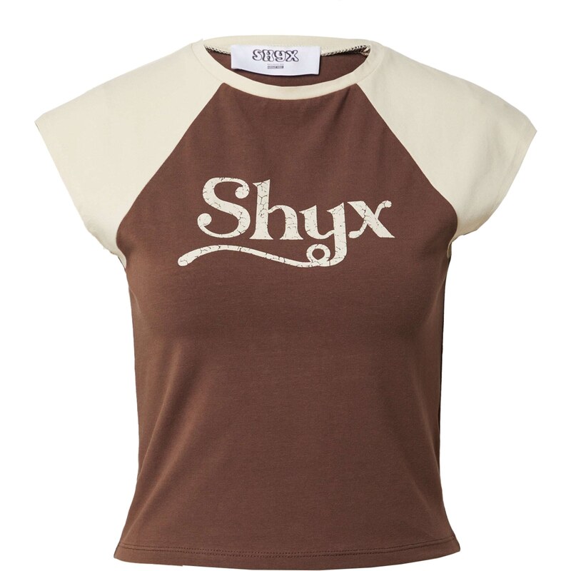 SHYX Tričko Bessy béžová / hnedá 59083267