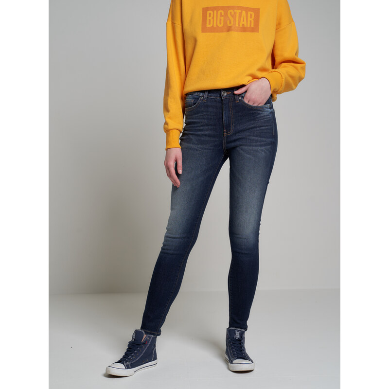 Big Star Womans Skinny Trousers 115490 Blue 50581020