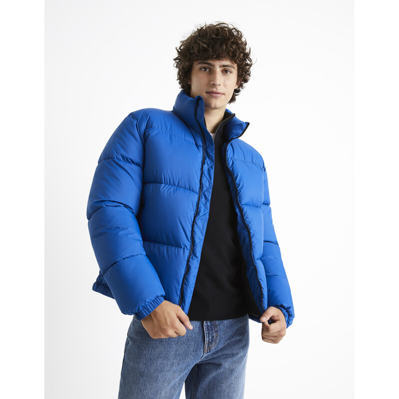 Modrá pánska zimná prešívaná bunda Celio Cuparigi 50567508