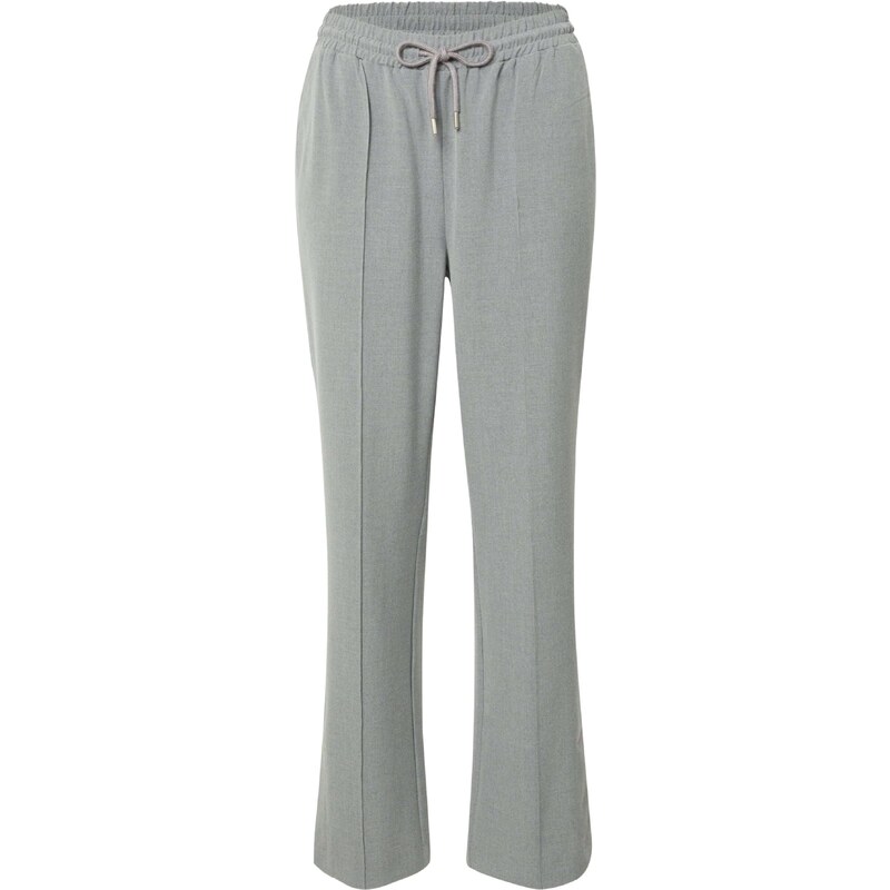 Gina Tricot Nohavice s pukmi Rumi sivá melírovaná 66007457