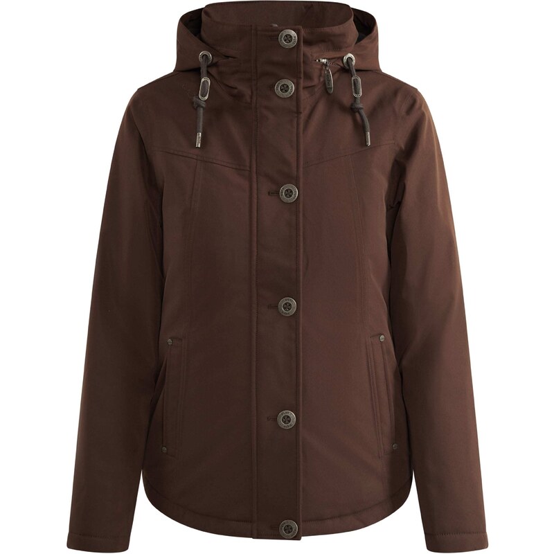 usha BLUE LABEL Prechodná bunda tmavohnedá 54235178