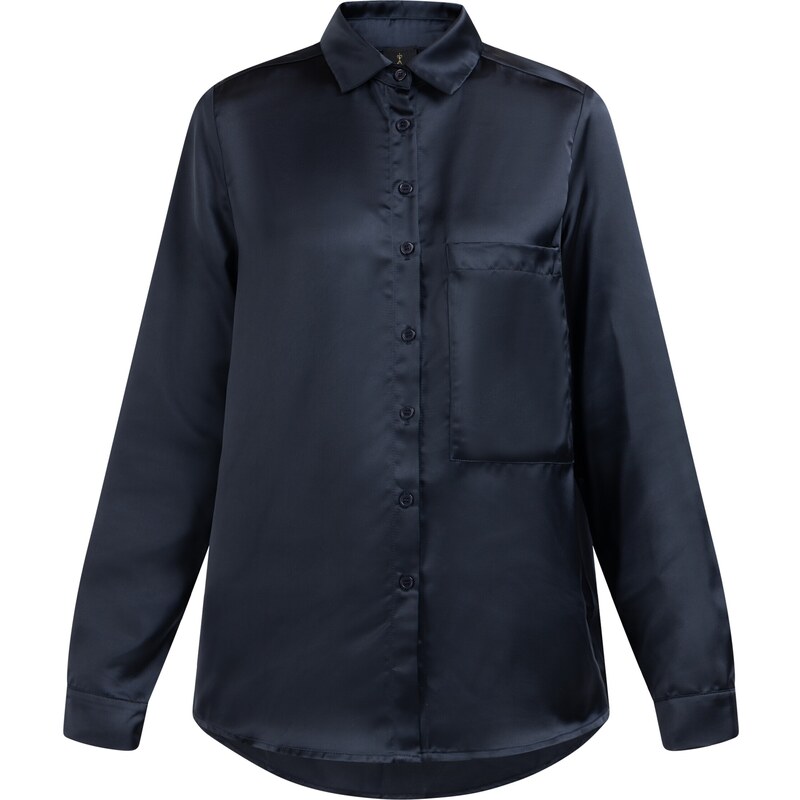 DreiMaster Klassik Blúzka námornícka modrá 63143019