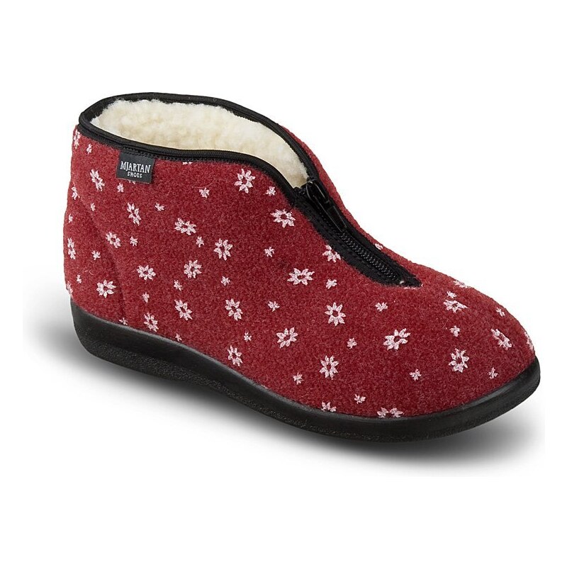 Dámske papuče Mjartan na zips TX45 - zateplené 41091086