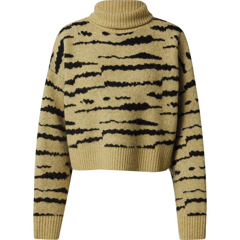 EDITED Sveter Enissa zelená / čierna 36160811