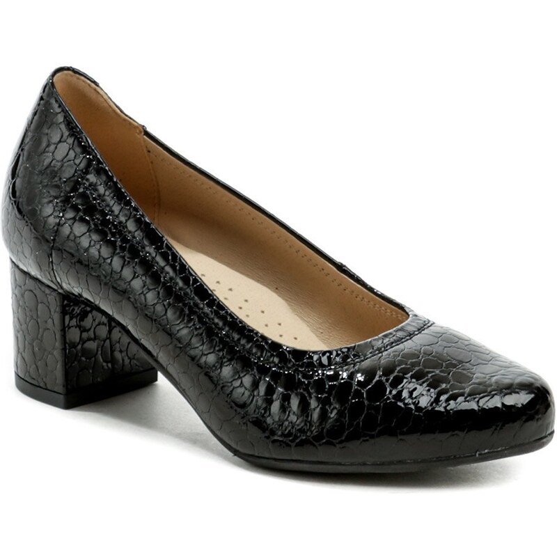 Arno Pulso AF-713 čierne dámske nadmerné lodičky 42695880