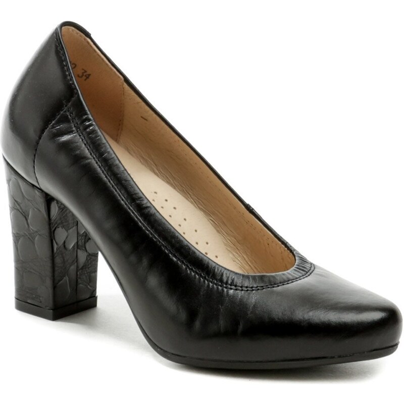 Arno Pulso AF-430 čierne dámske podmerné lodičky 36133802