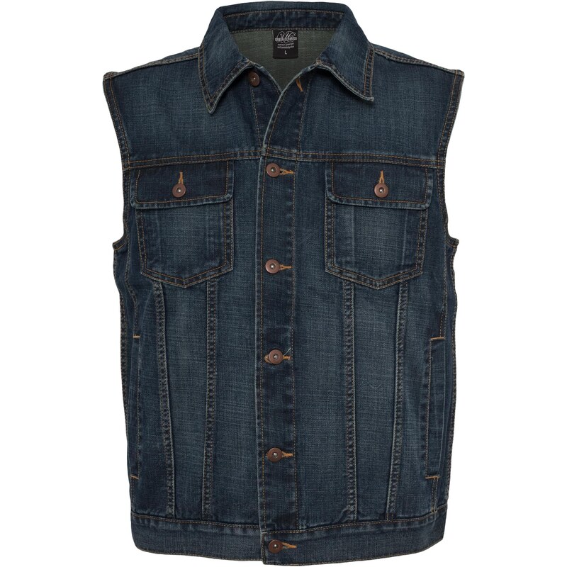 Urban Classics Denim vest denimblue 50688250