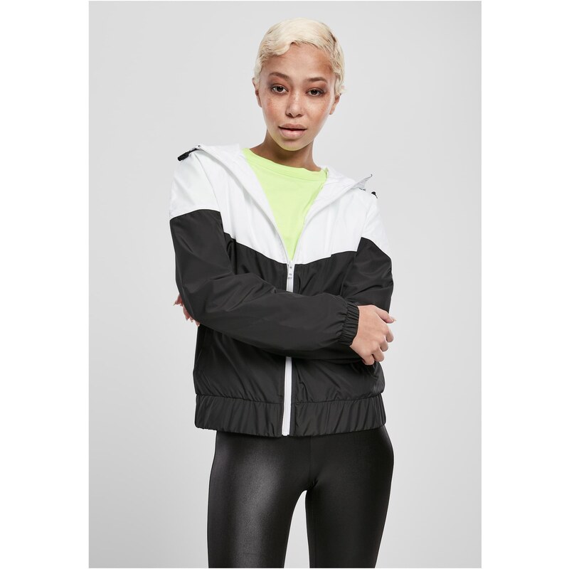 Urban Classics Womens windbreaker Arrow white/black 50641665