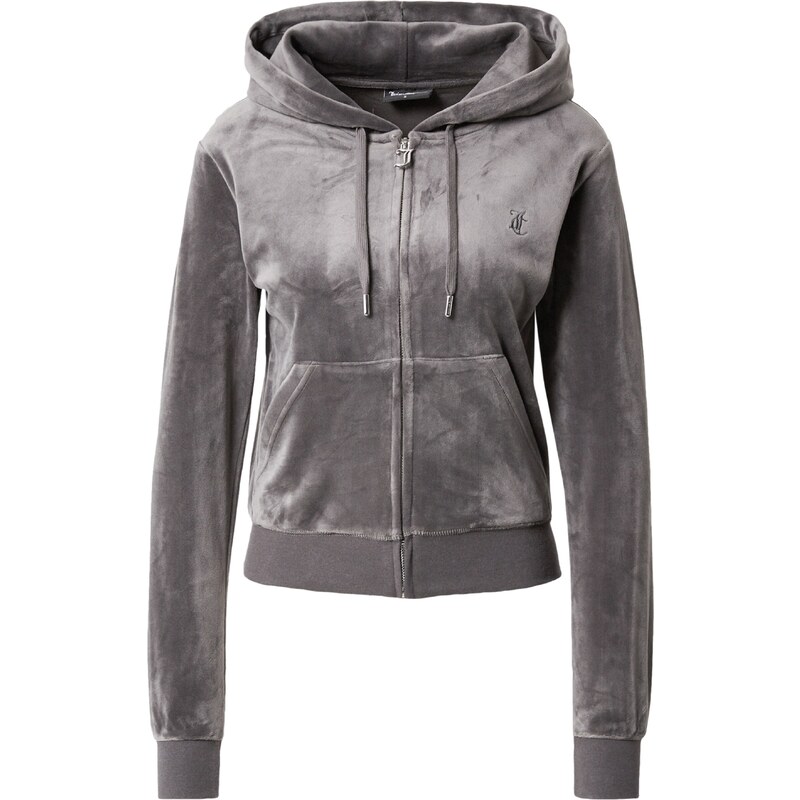 Juicy Couture Tepláková bunda Robertson grafitová 66570100