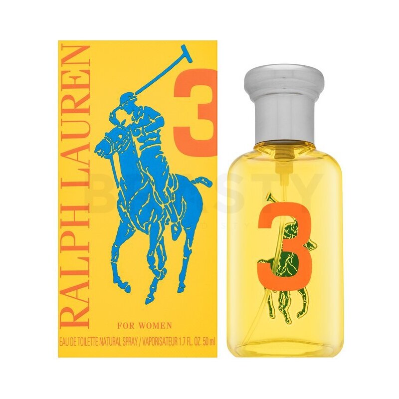 Ralph Lauren Big Pony Woman 3 Yellow toaletná voda pre ženy 50 ml