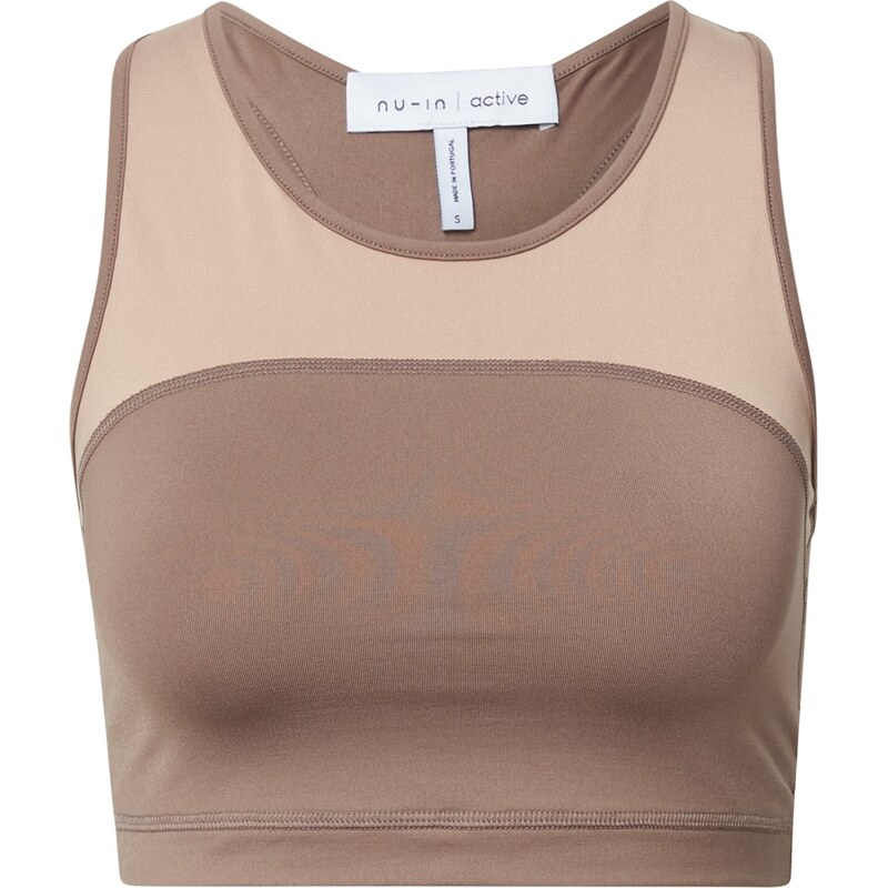 NU-IN Podprsenka farba ťavej srsti / tmavobéžová 54238484
