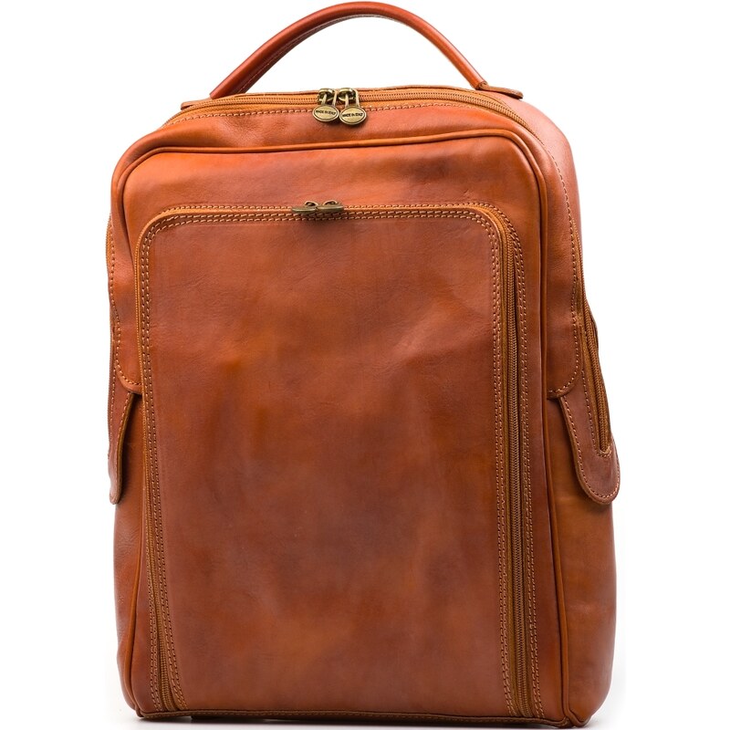 Blaire Kožený batoh Lioness koňakovo hnedý 64988059