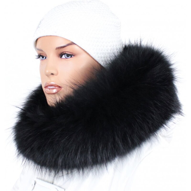 Sikora Kožušinový lem na kapucňu - golier medvedíkovec M 58/2 (75 cm) 67406732