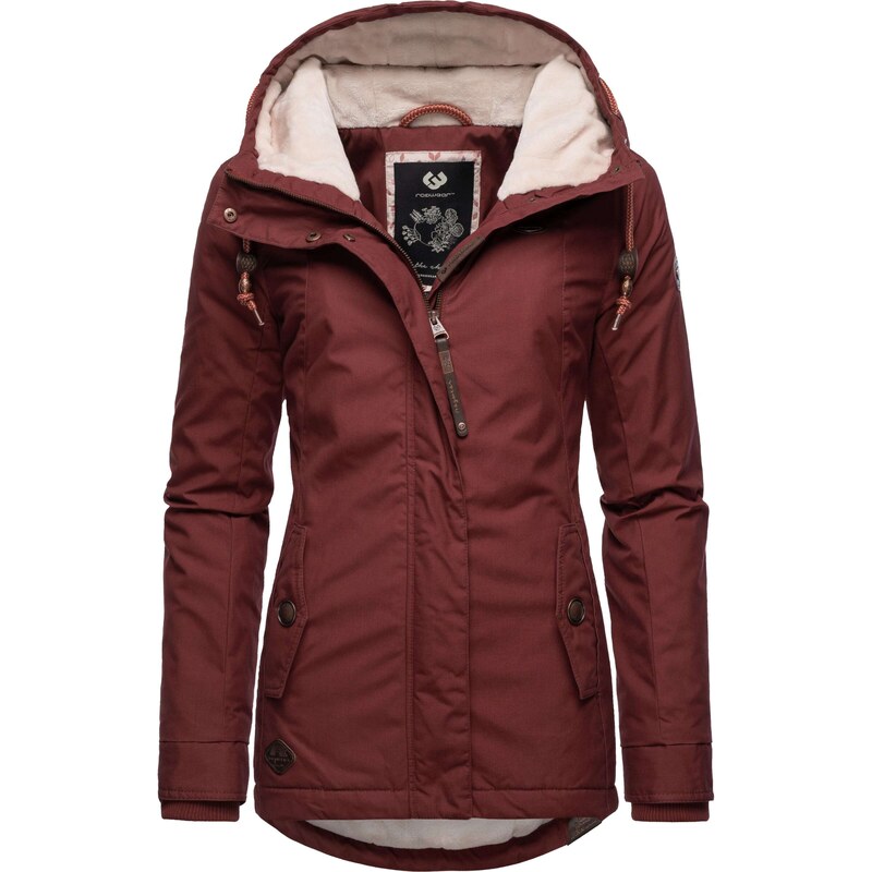 Ragwear Zimná bunda Monade hnedá 54237107