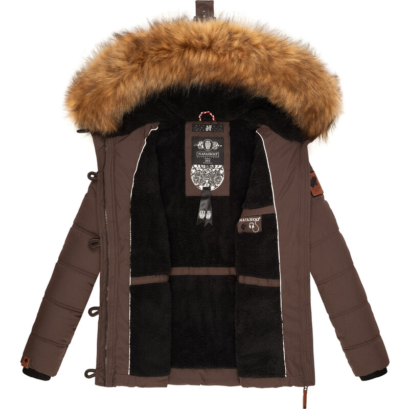 Dámska zimná bunda Zoja Navahoo - DARK CHOCO