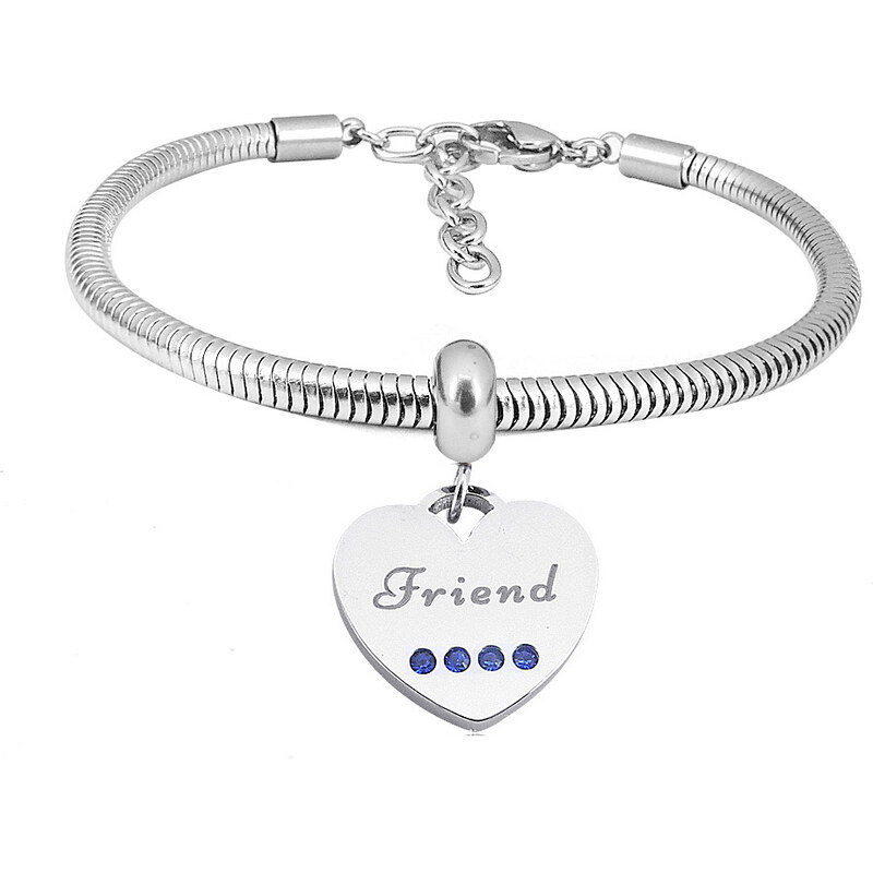 Lindas Jewelry Náramok BFF The Friend Chirurgická oceľ INR151 36207927