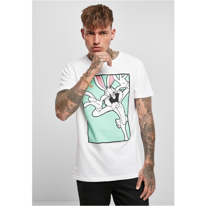 Merchcode Looney Tunes Bugs Bunny Funny Face White T-Shirt 61027676