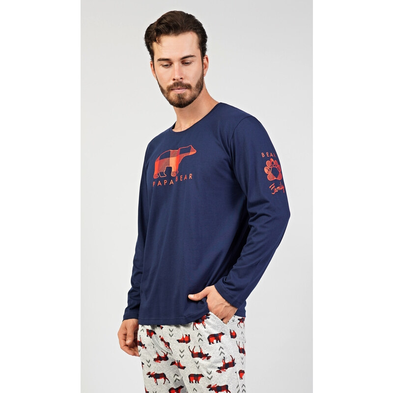 Cool Comics Pánske dlhé pyžamo Papa bear 54965092