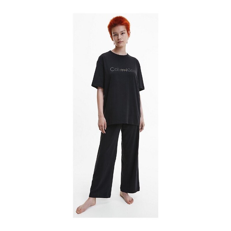 Dámske pyžamo QS6916E UB1 čierna - Calvin Klein 36221643