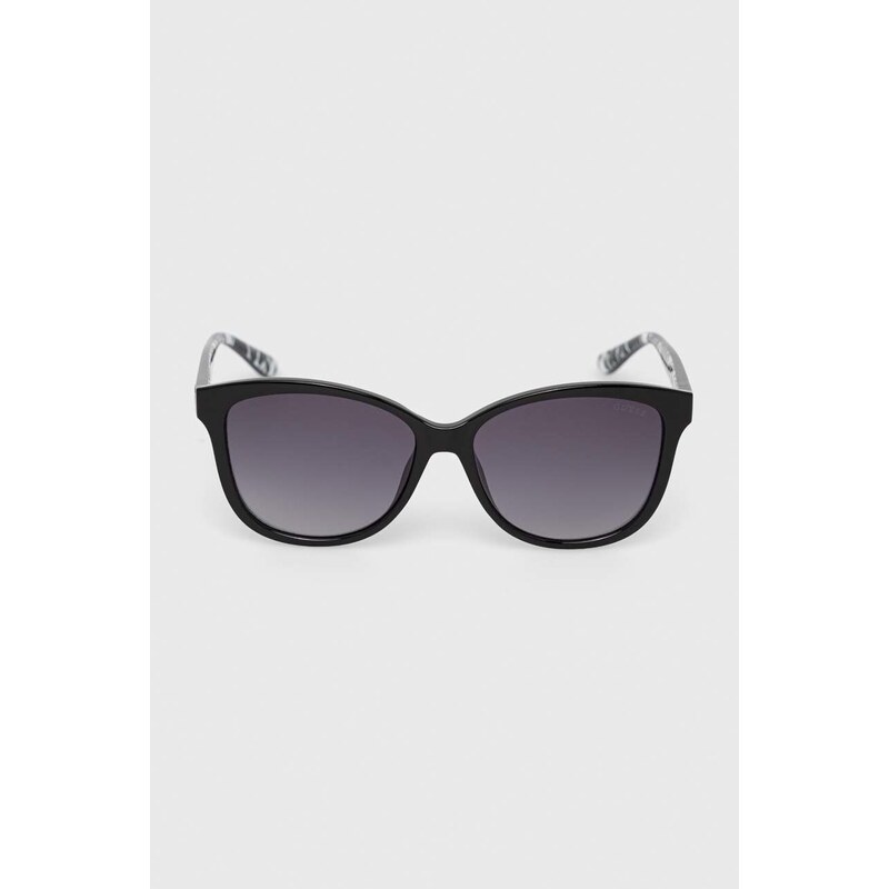 Slnečné okuliare Guess dámske, čierna farba, GU7828_5601B