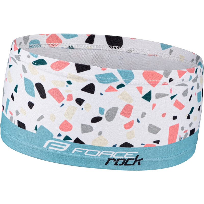 FORCE čelenka ROCK šport nezúžená, biela, UNI 67424977
