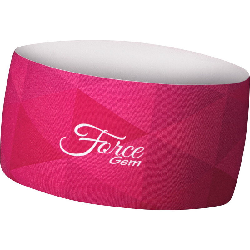FORCE čelenka GEM šport nezúžená, ružová, UNI 36058887