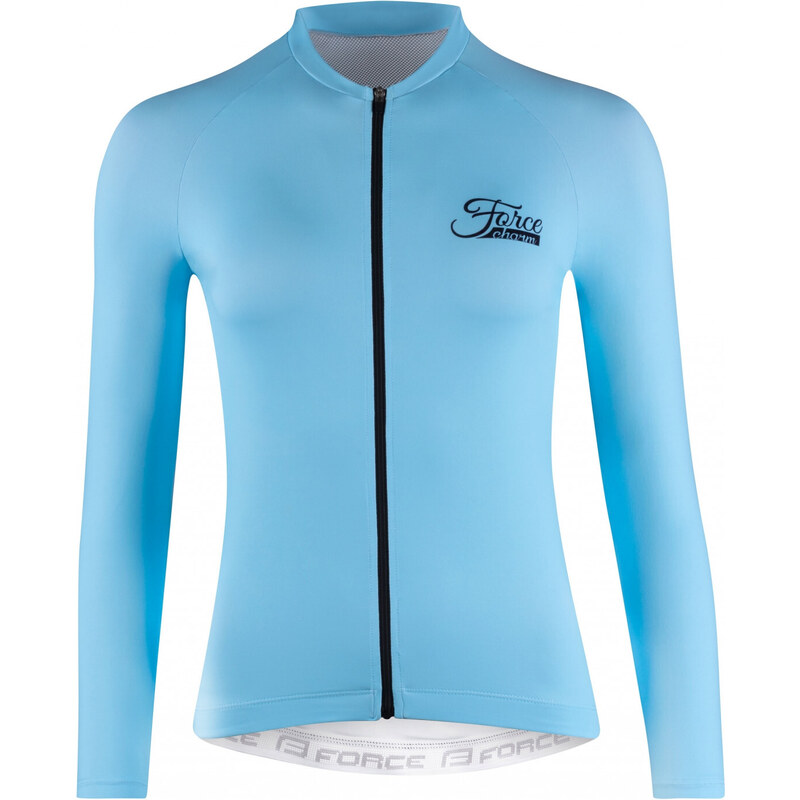 FORCE dres CHARM dámsky dlhý rukáv, svetlo modrý 36059242