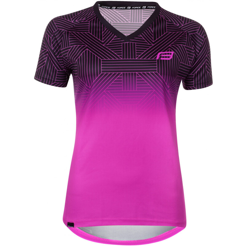 Force dres city dámsky, ružovo-čierny 52581245