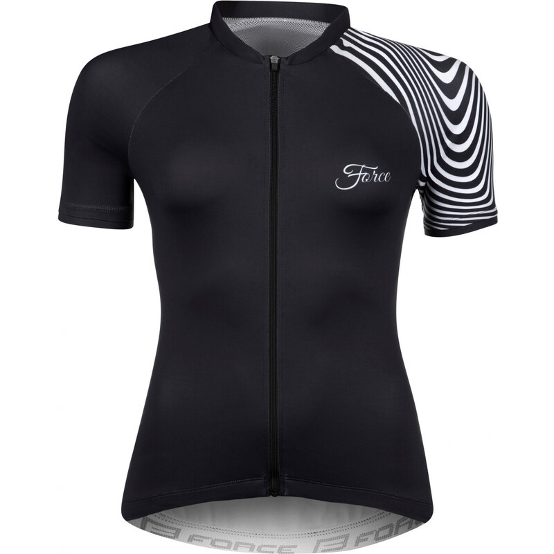 FORCE dres STREAM dámsky krátky rukáv, čierny 36059276