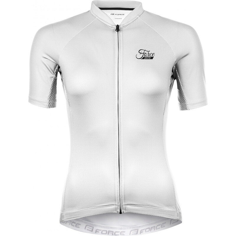 FORCE dres PURE dámsky krátky rukáv, biely 36059268