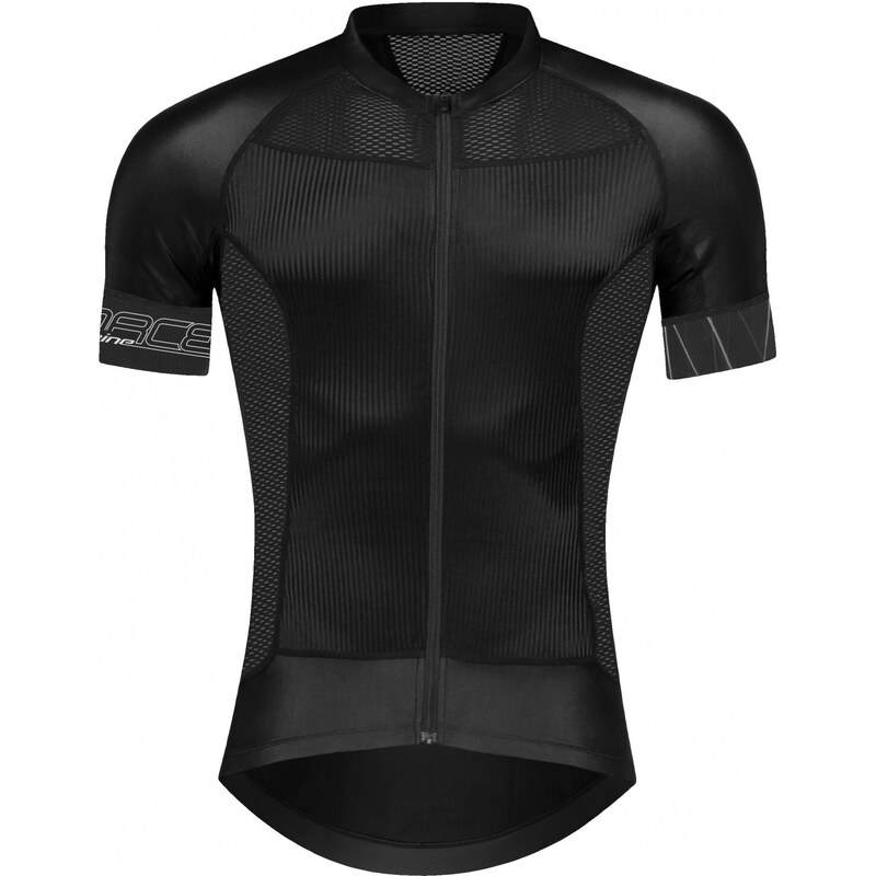 Force dres shine krátky rukáv, čierny 36059272