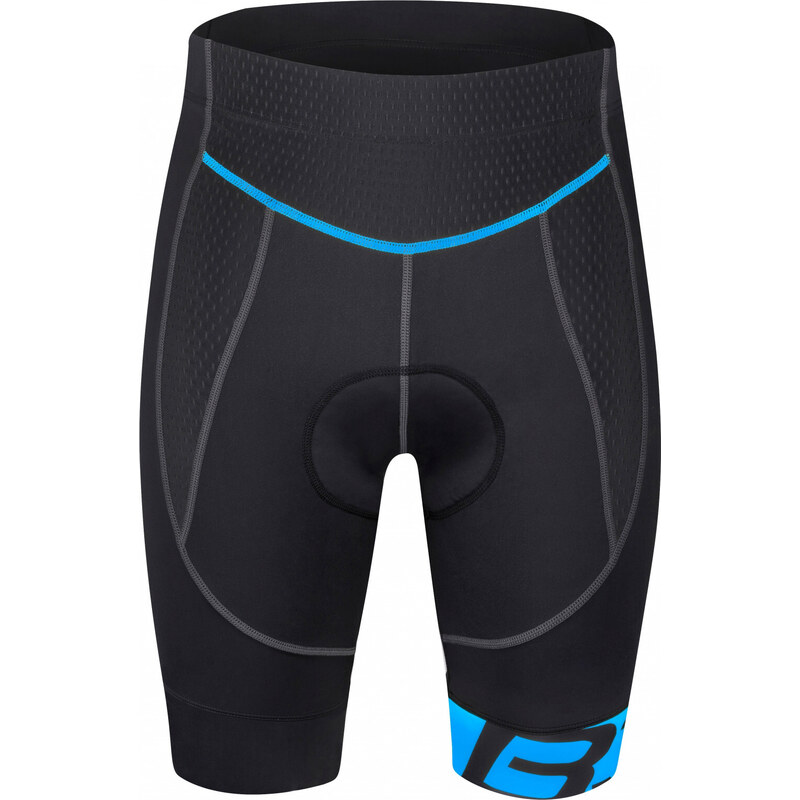 FORCE kraťasy B30 do pásu s vložkou, čierno-modré 36059368