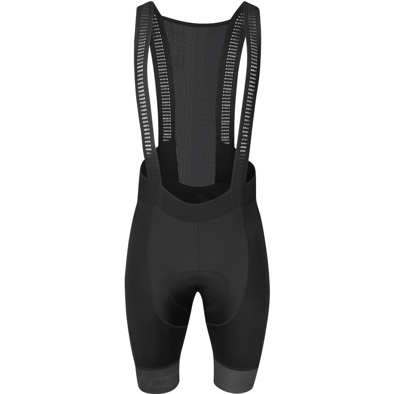 FORCE kraťasy FASHION, s trakmi a vložkou, čierno-šedé 49695863