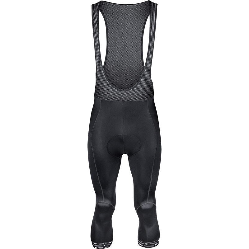 FORCE nohavice 3/4 STORY s trakmi a vložkou, čierne 36059400