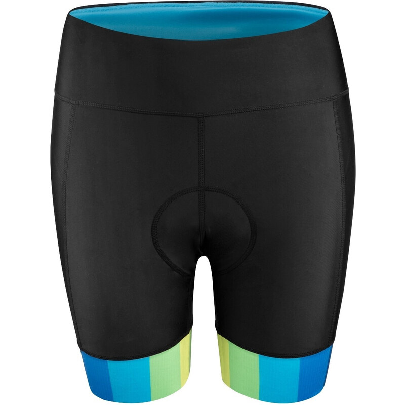 FORCE kraťasy VICTORY dámske do pásu s vložkou, čierno-modré 36059393