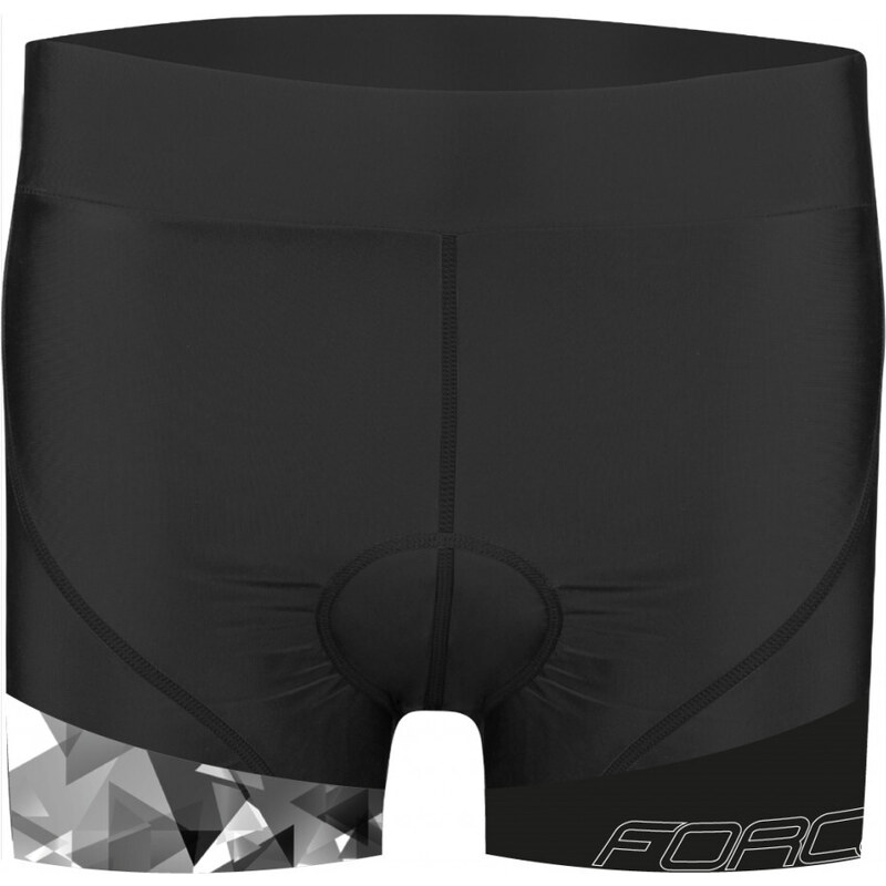 FORCE krátke nohavice MINI do pásu s vložkou,dámske, čierne 36059398