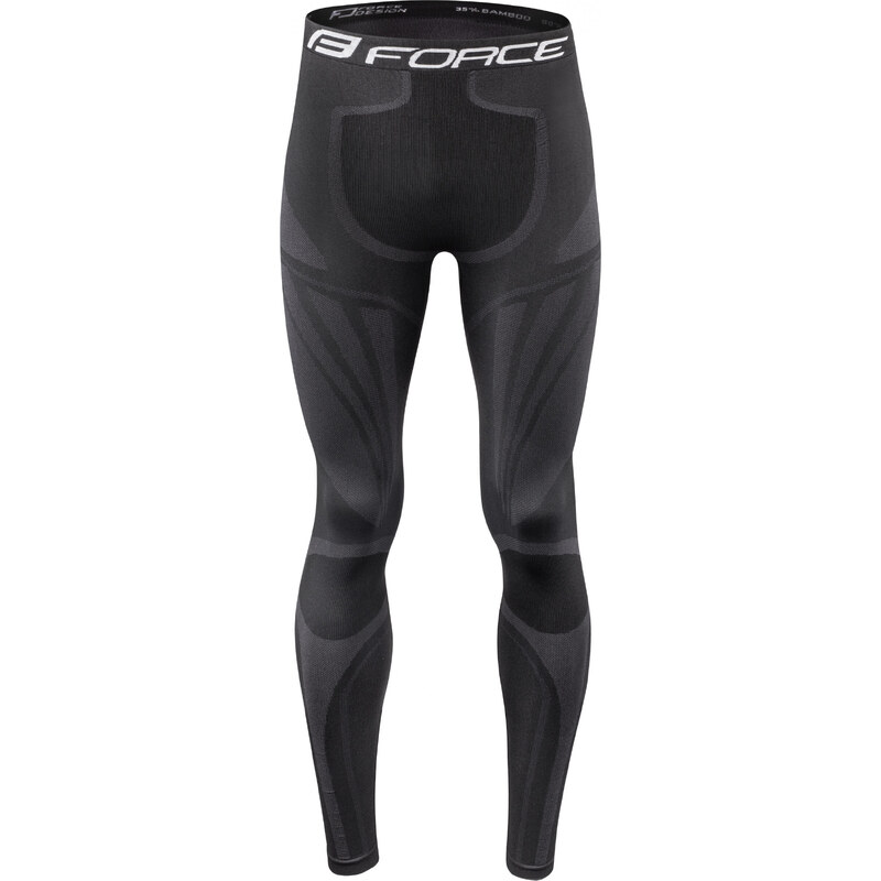 FORCE Nohavice/funkčné prádlo FROST čierne 36059496