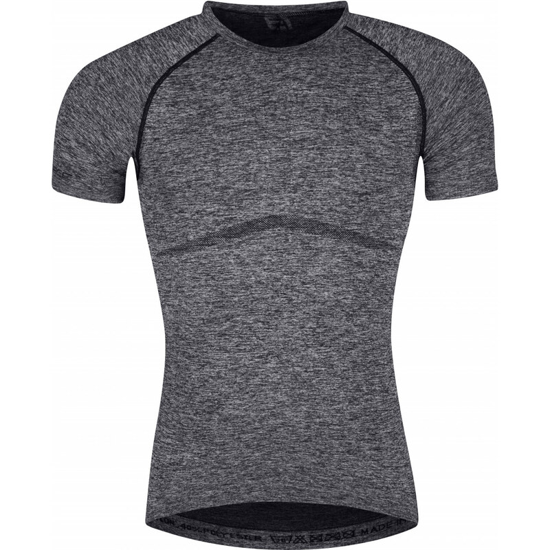 FORCE tričko funkčné SOFT krátky rukáv, šedé 36059502