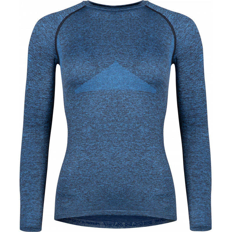 FORCE tričko funkčné SOFT LADY dlhý rukáv, modré 36059504