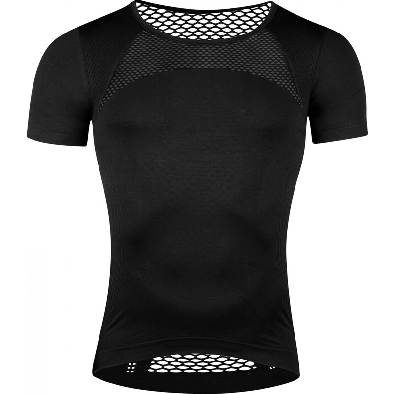 FORCE tričko funkčné SUMMER, krátky rukáv, čierne 36059508