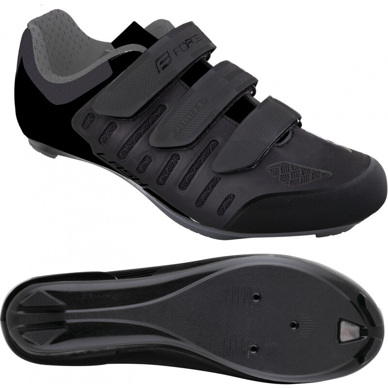 FORCE tretry LASH, čierne 36376494