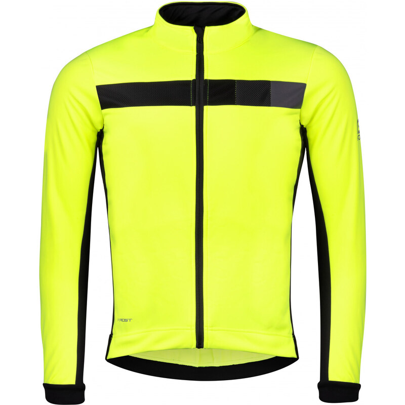 FORCE bunda FROST softshell pánska, fluo-čierna 36059603