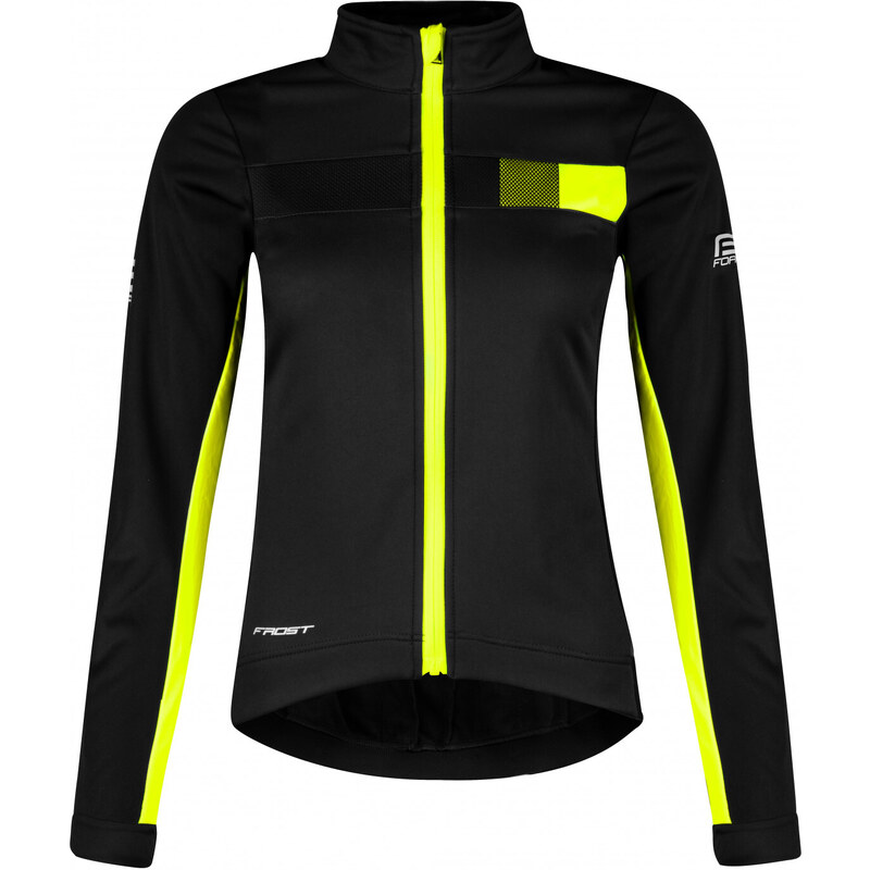 FORCE dámska bunda FROST softshell, čierno-fluo 36059613