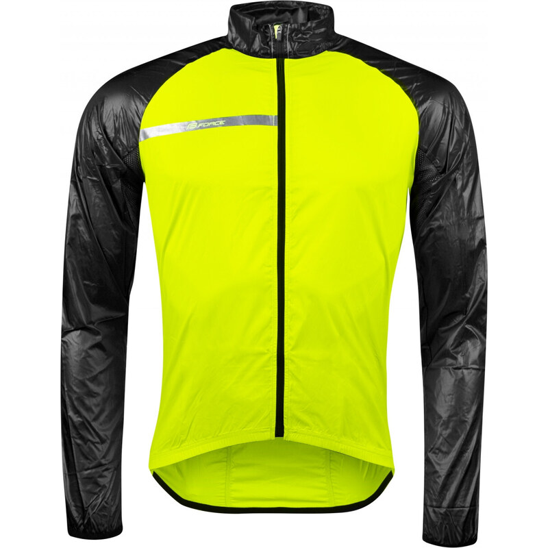 FORCE bunda windpro neprefúkavá, fluo-čierna 36059799