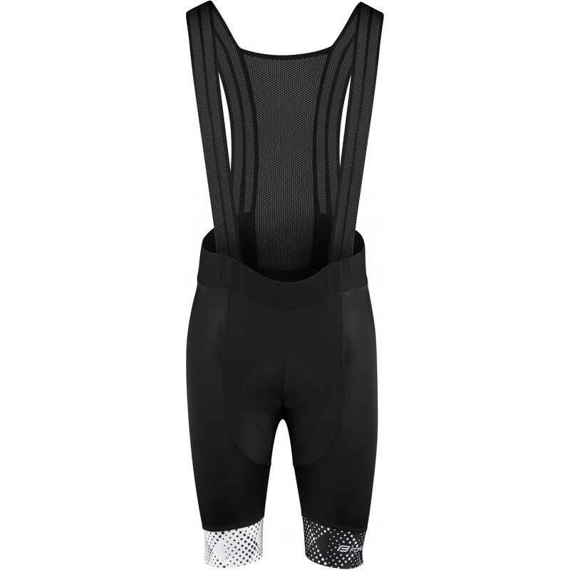 Force kraťasy vision s trakmi a vložkou, čierno-biele 36059892