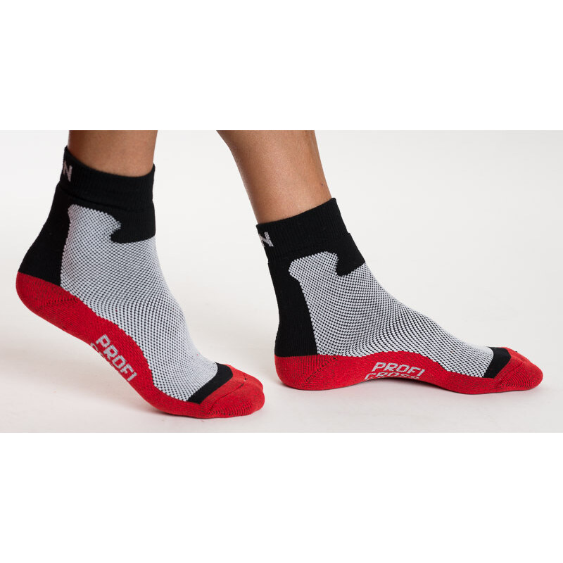 Svitoni Ponožky CDN cross country červená-čierna 58443838