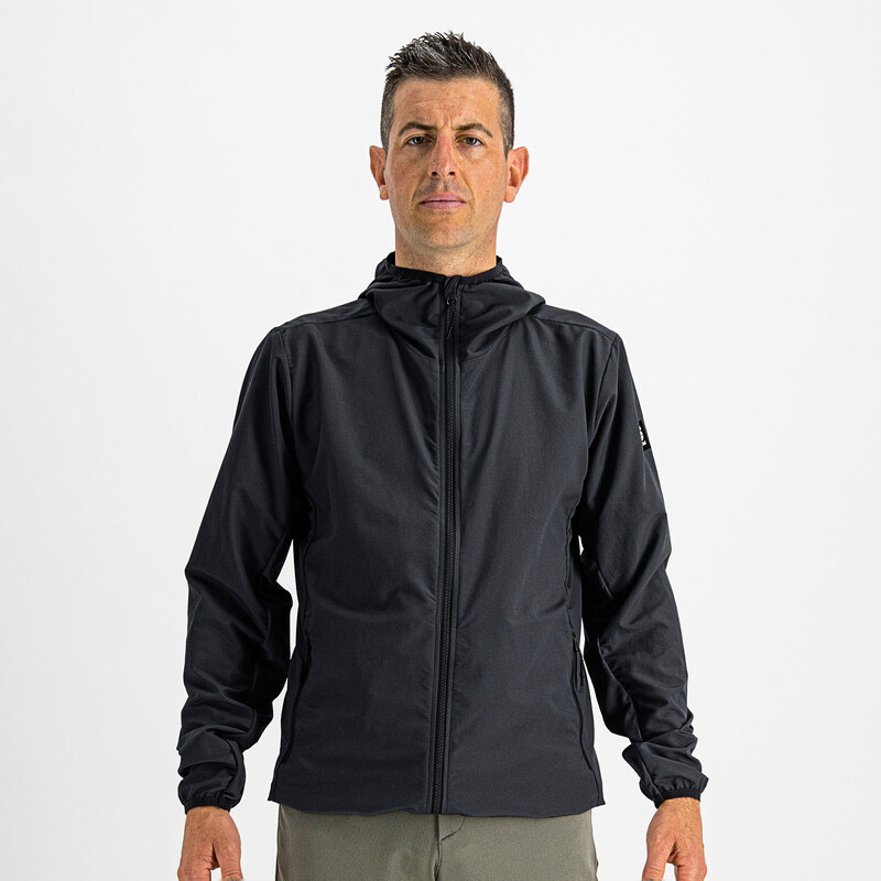 Sportful XPLORE LIGHT bunda čierna/žltá 58444688