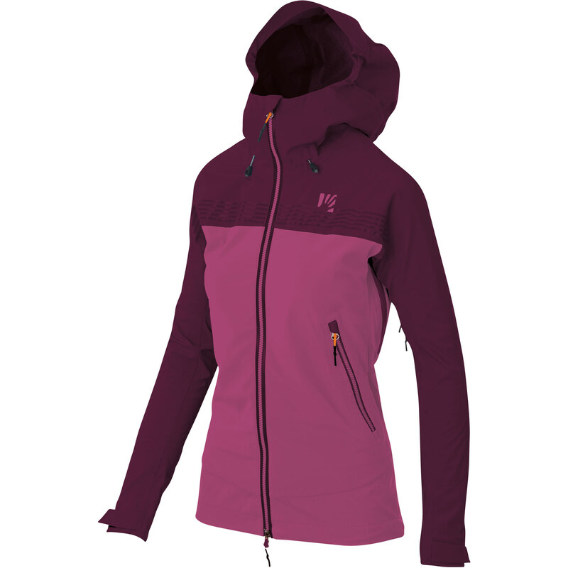 Karpos JORASSES PLUS outdoorová bunda, dámska, ružová/bordová 58443065