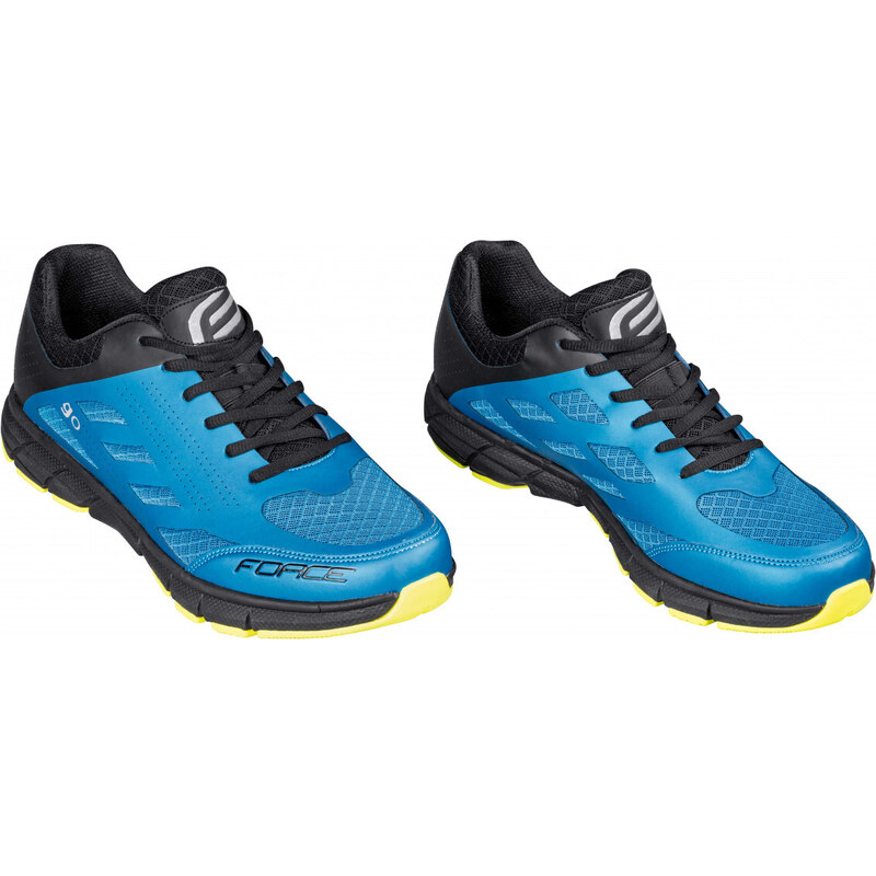 FORCE tretry GO, modro-čierno-fluo 60928423